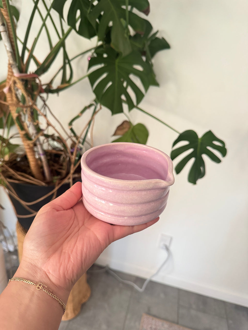 Matcha Bowl with Spout