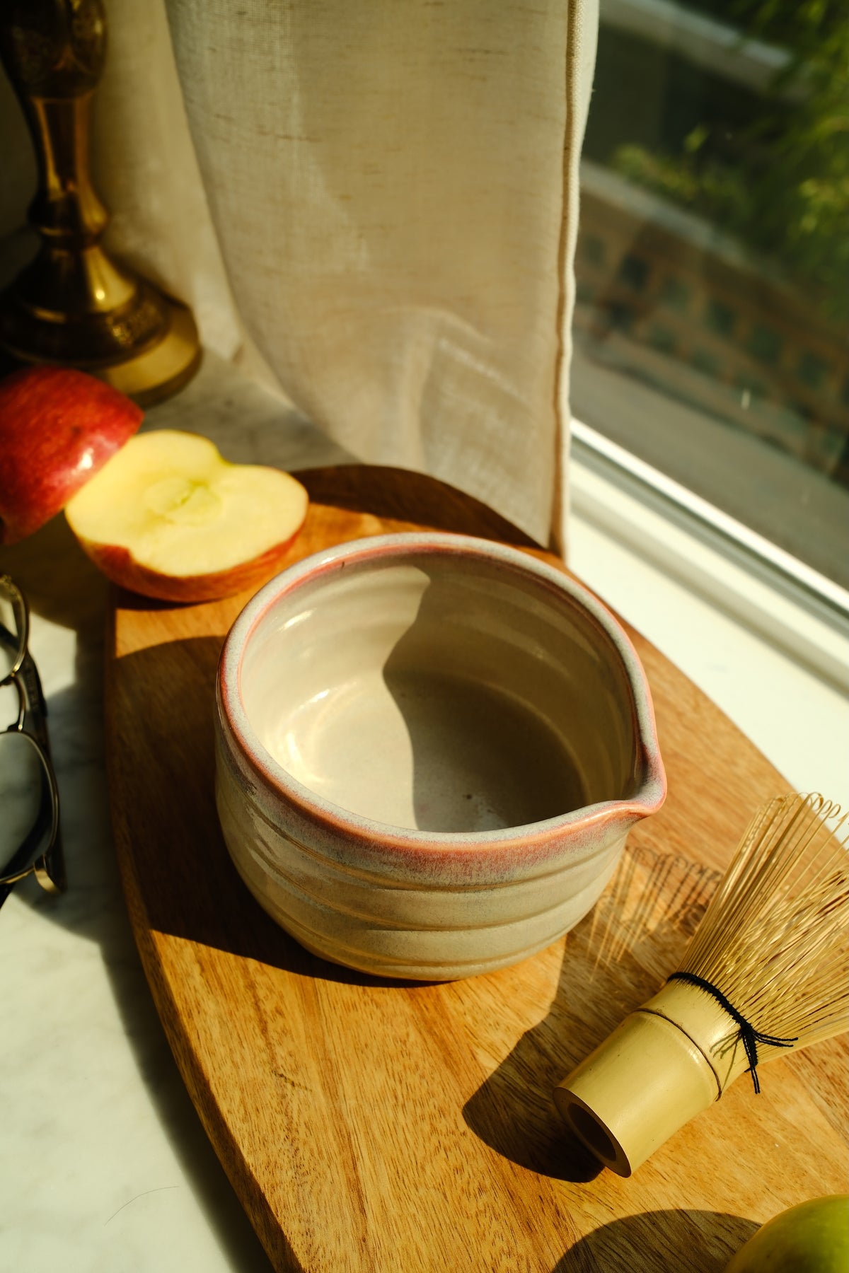 Matcha Bowl with Spout