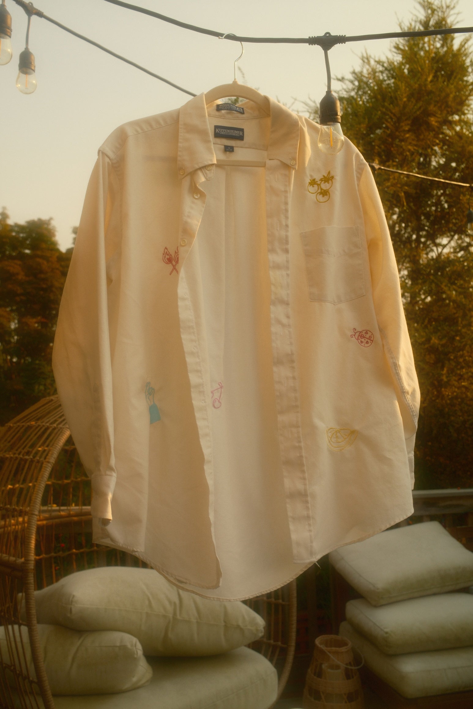 Embroidered Smock - Lucky Motifs