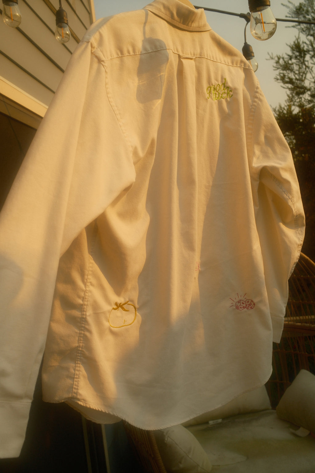 Embroidered Smock - Lucky Motifs