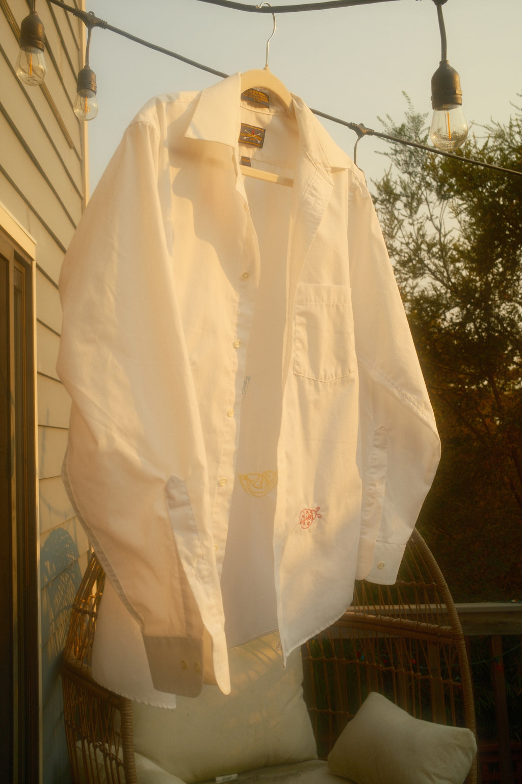 Embroidered Smock - Lucky Motifs