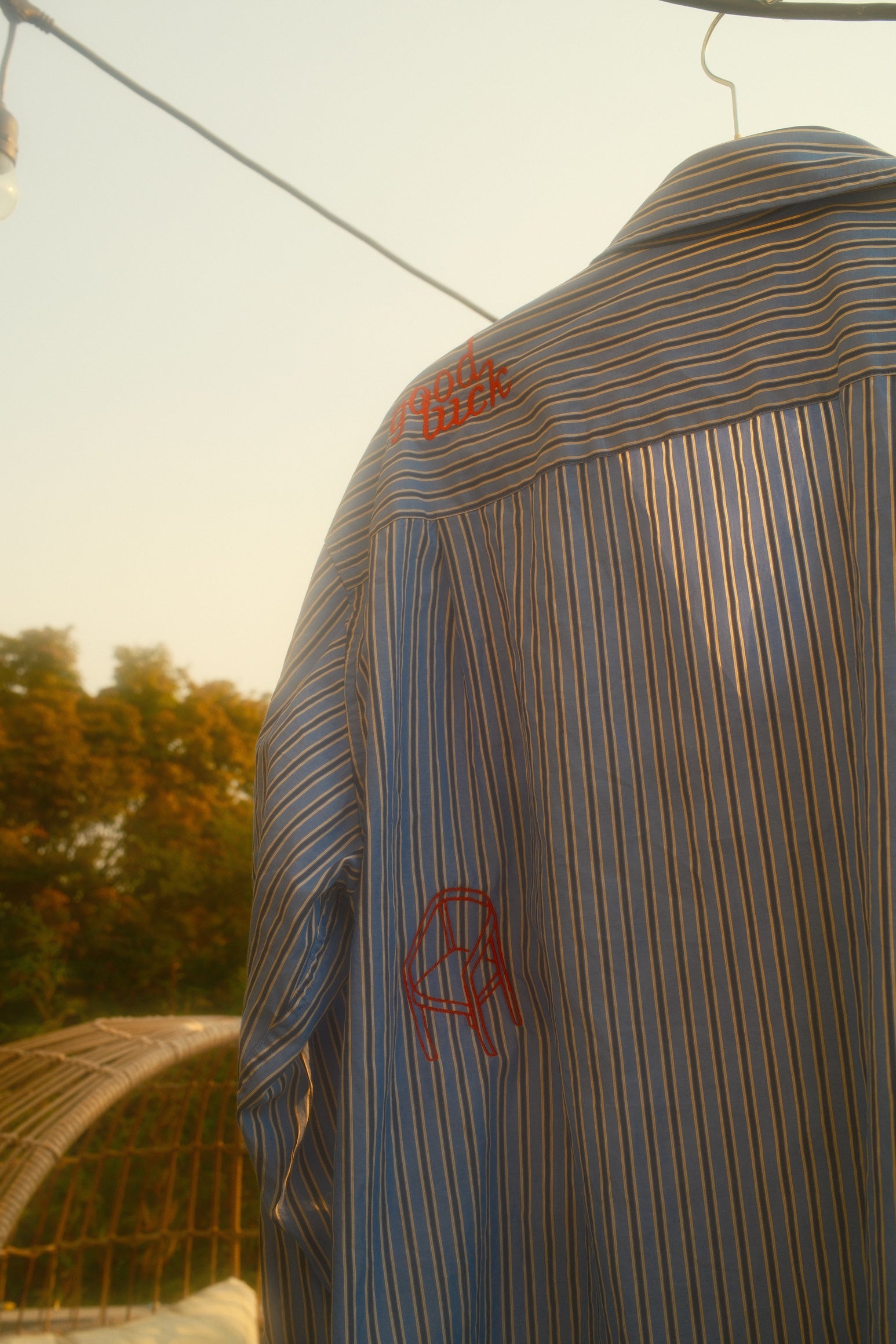 Embroidered Smock - My Favorite Chairs