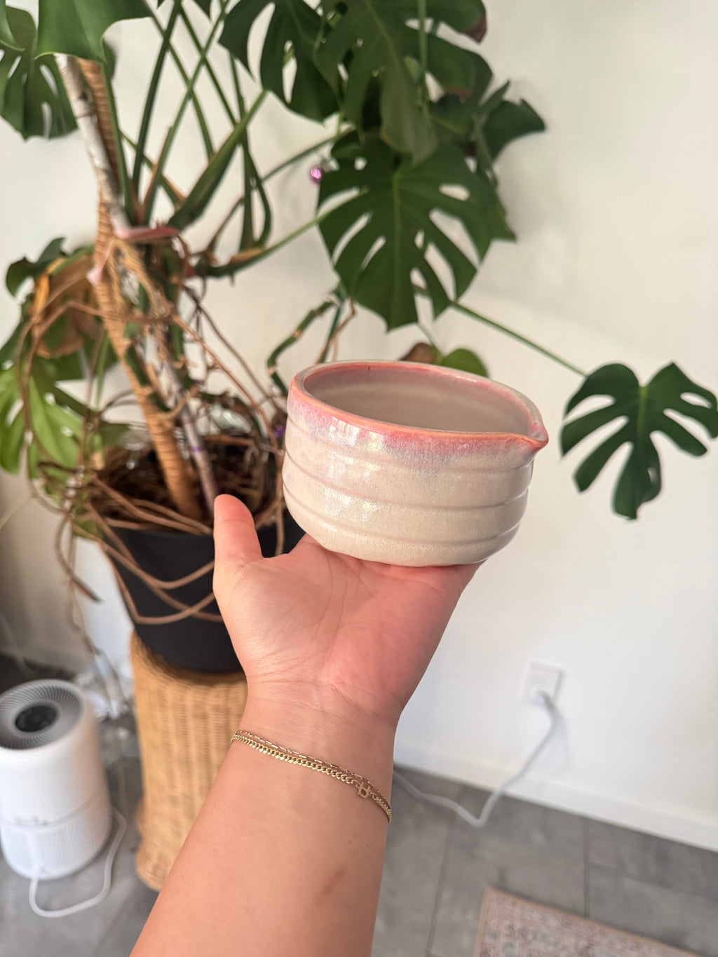 Matcha Bowl with Spout
